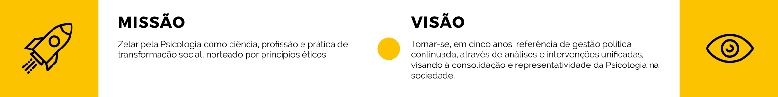 Missão e Valores - CRPMG