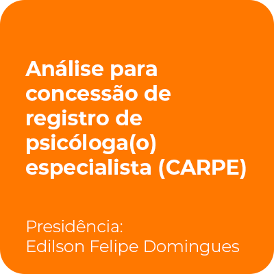 CARPE analise para concessão